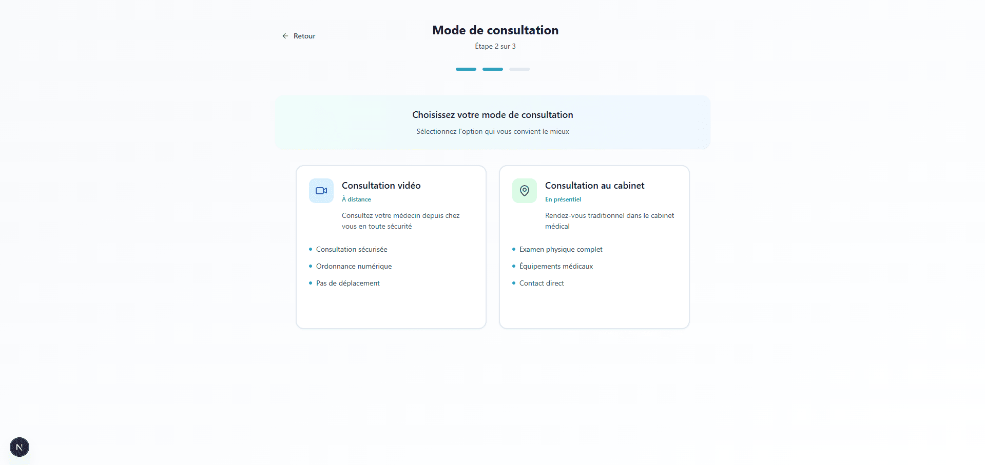 Gestion des rendez-vous et prise de RDV