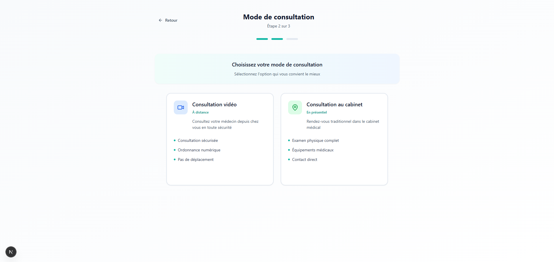 Gestion des rendez-vous et prise de RDV